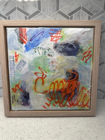 I love you my deer ! by artist Teresa Green